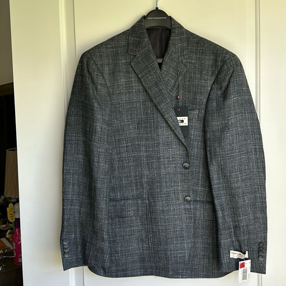 Joseph Abbound Soft Expression Collection Wool Blend Sports Coat, 42S - NWT